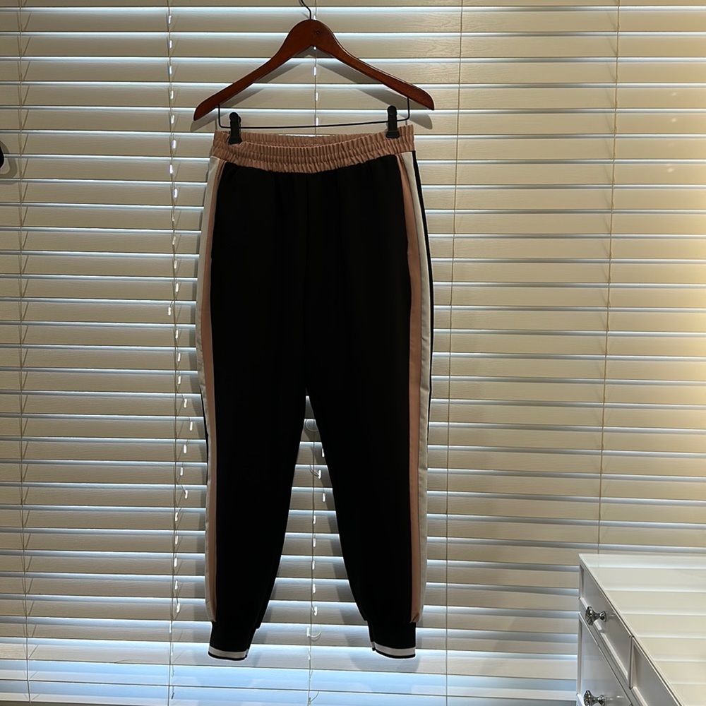 zara basic Satin sweats
